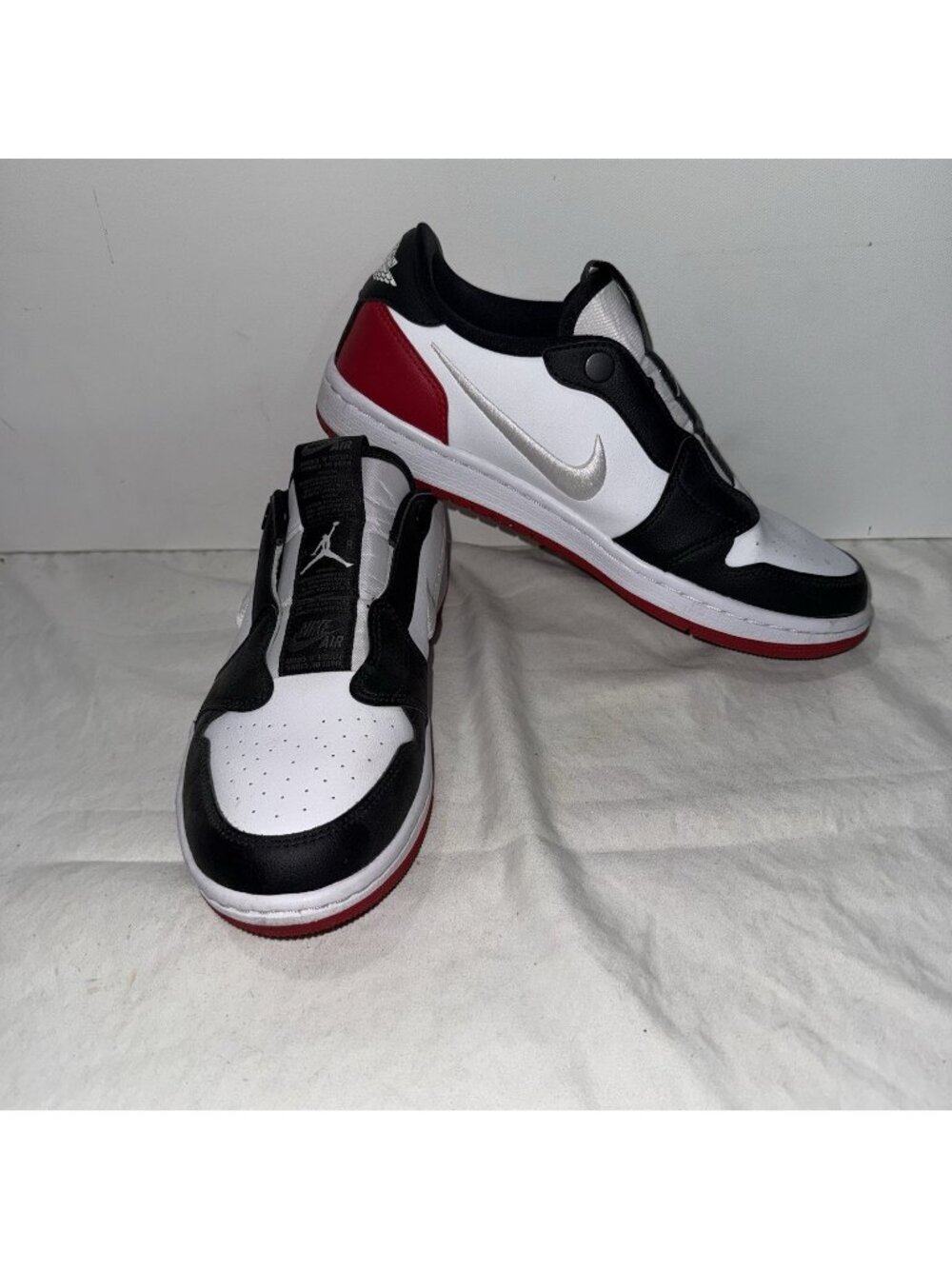 Nike Air Jordan 1 Low EasyOn Black Toe AV3918-102 Women’s Size 8.5